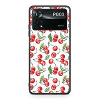 Thumbnail for Xiaomi Poco X4 Pro 5G Cherry Summer θήκη από τη Smartfits με σχέδιο στο πίσω μέρος και μαύρο περίβλημα | Smartphone case with colorful back and black bezels by Smartfits