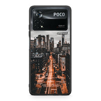 Thumbnail for Xiaomi Poco X4 Pro 5G City Lights θήκη από τη Smartfits με σχέδιο στο πίσω μέρος και μαύρο περίβλημα | Smartphone case with colorful back and black bezels by Smartfits