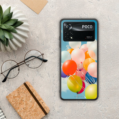 Colorful Balloons - Xiaomi Poco X4 Pro 5G θήκη