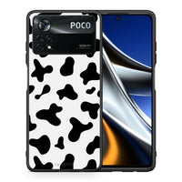 Thumbnail for Θήκη Xiaomi Poco X4 Pro 5G Cow Print από τη Smartfits με σχέδιο στο πίσω μέρος και μαύρο περίβλημα | Xiaomi Poco X4 Pro 5G Cow Print case with colorful back and black bezels