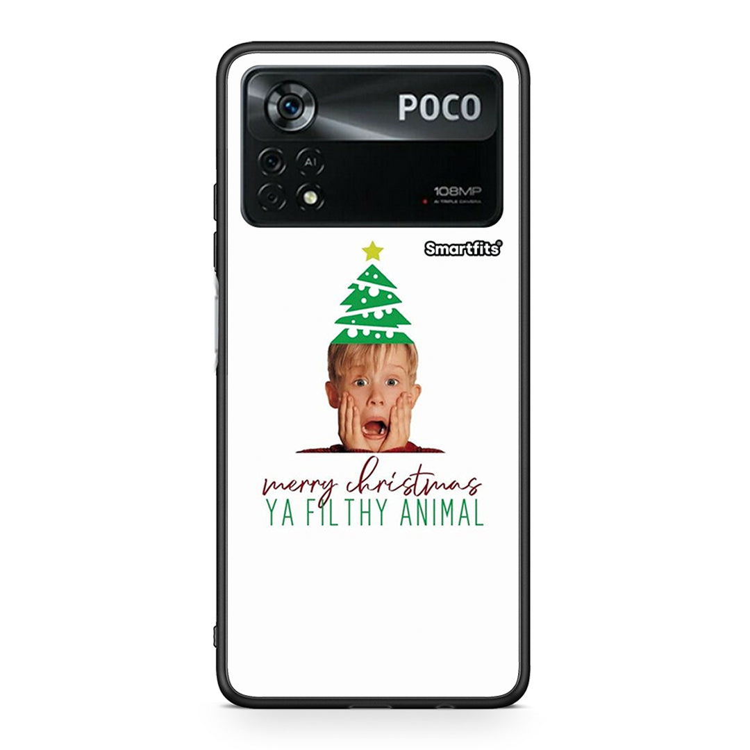 Xiaomi Poco X4 Pro 5G Filthy Animal θήκη από τη Smartfits με σχέδιο στο πίσω μέρος και μαύρο περίβλημα | Smartphone case with colorful back and black bezels by Smartfits