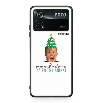 Xiaomi Poco X4 Pro 5G Filthy Animal θήκη από τη Smartfits με σχέδιο στο πίσω μέρος και μαύρο περίβλημα | Smartphone case with colorful back and black bezels by Smartfits