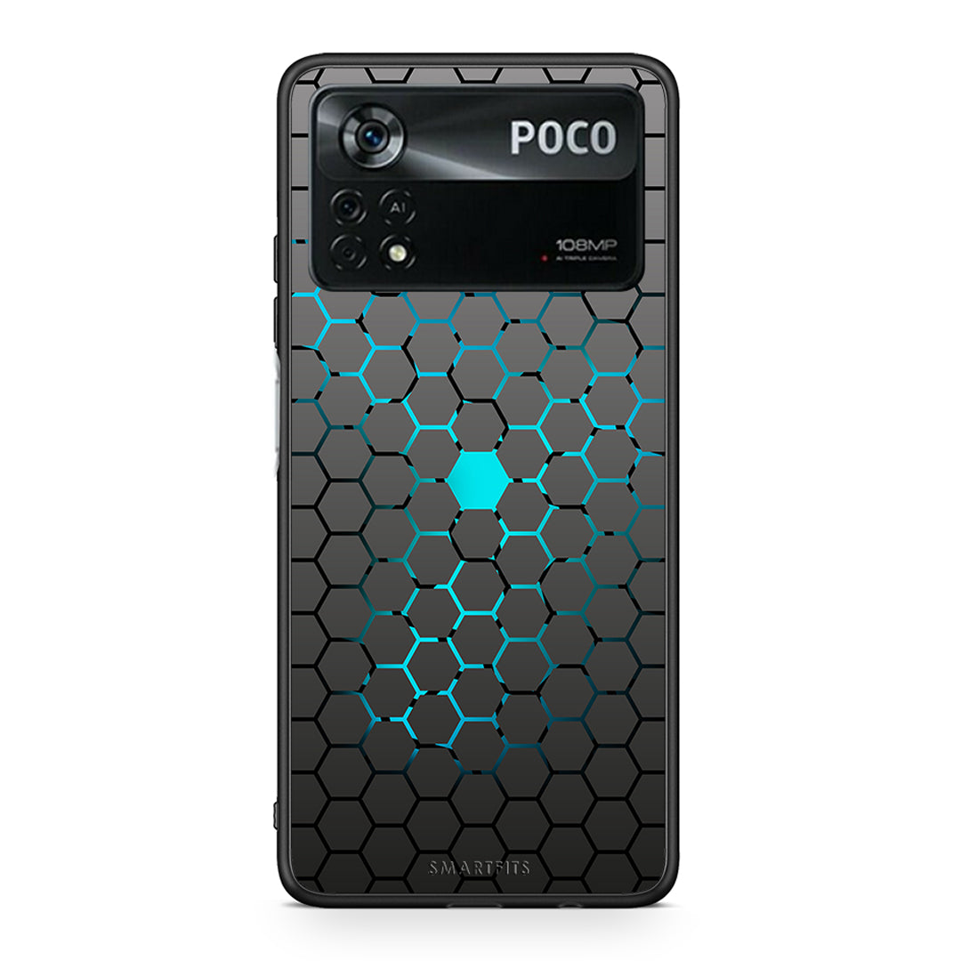 40 - Xiaomi Poco X4 Pro 5G Hexagonal Geometric case, cover, bumper