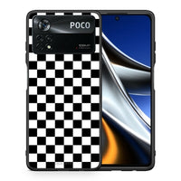 Thumbnail for Θήκη Xiaomi Poco X4 Pro 5G Squares Geometric από τη Smartfits με σχέδιο στο πίσω μέρος και μαύρο περίβλημα | Xiaomi Poco X4 Pro 5G Squares Geometric case with colorful back and black bezels