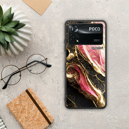 Glamorous Pink Marble - Xiaomi Poco X4 Pro 5G θήκη