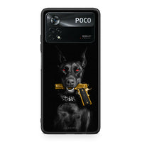 Thumbnail for Xiaomi Poco X4 Pro 5G Golden Gun Θήκη Αγίου Βαλεντίνου από τη Smartfits με σχέδιο στο πίσω μέρος και μαύρο περίβλημα | Smartphone case with colorful back and black bezels by Smartfits