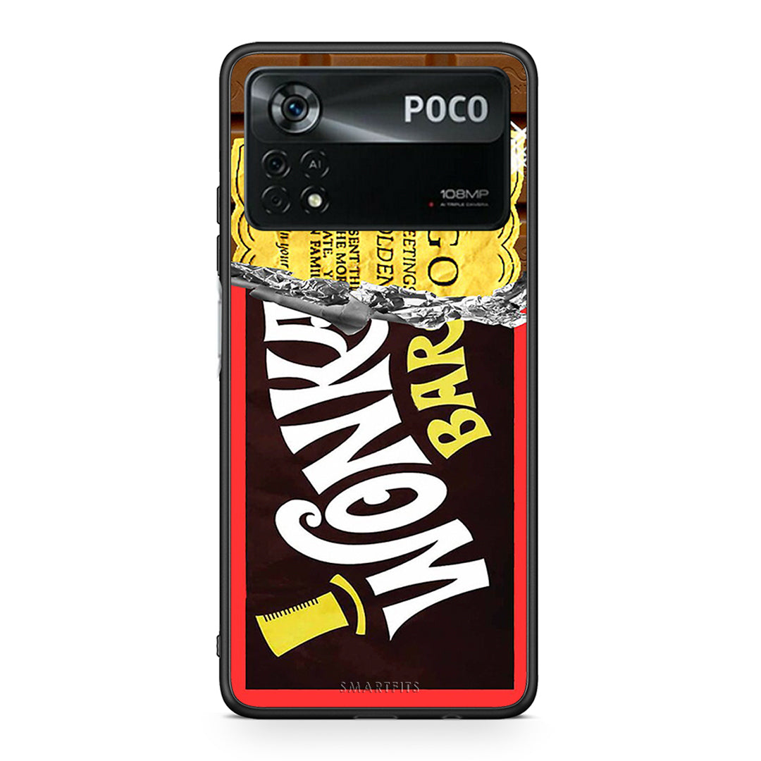 Xiaomi Poco X4 Pro 5G Golden Ticket θήκη από τη Smartfits με σχέδιο στο πίσω μέρος και μαύρο περίβλημα | Smartphone case with colorful back and black bezels by Smartfits
