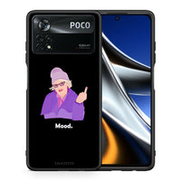Thumbnail for Θήκη Xiaomi Poco X4 Pro 5G Grandma Mood Black από τη Smartfits με σχέδιο στο πίσω μέρος και μαύρο περίβλημα | Xiaomi Poco X4 Pro 5G Grandma Mood Black case with colorful back and black bezels
