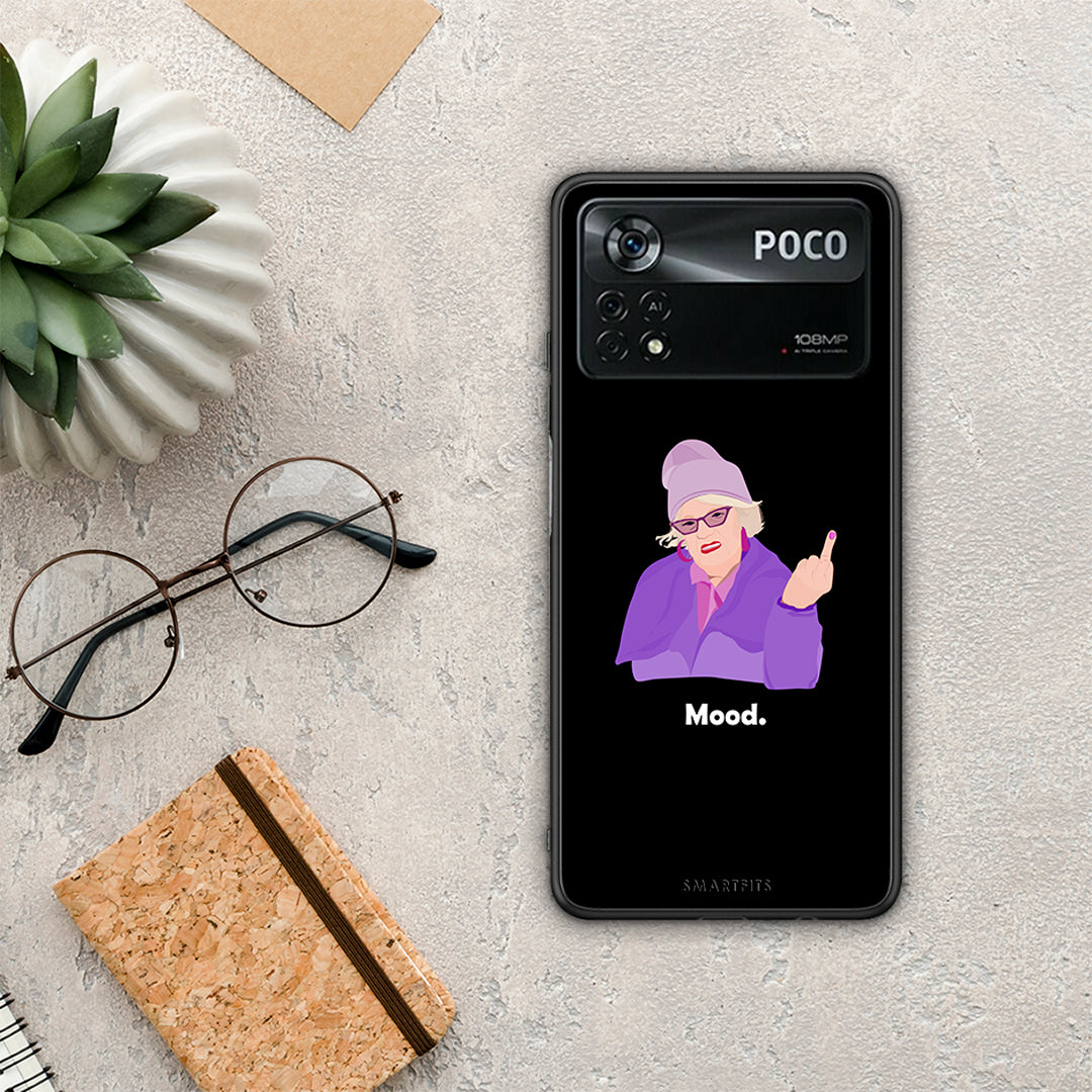 Grandma Mood Black - Xiaomi Poco X4 Pro 5G θήκη