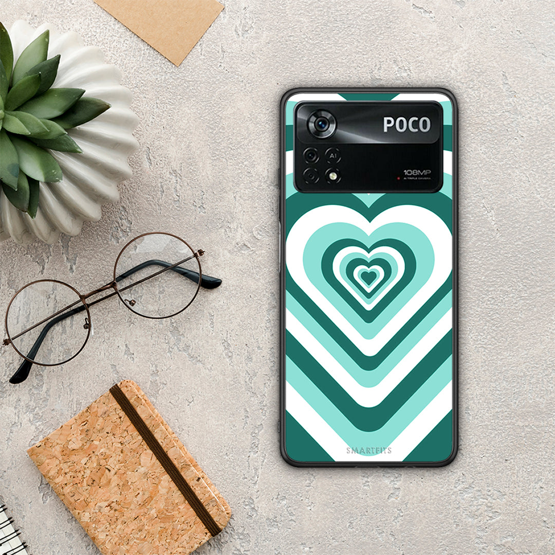 Green Hearts - Xiaomi Poco X4 Pro 5G θήκη