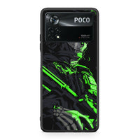Thumbnail for Xiaomi Poco X4 Pro 5G Green Soldier Θήκη Αγίου Βαλεντίνου από τη Smartfits με σχέδιο στο πίσω μέρος και μαύρο περίβλημα | Smartphone case with colorful back and black bezels by Smartfits