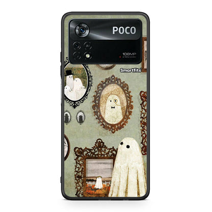 Xiaomi Poco X4 Pro 5G Halloween Ghost Season Θήκη από τη Smartfits με σχέδιο στο πίσω μέρος και μαύρο περίβλημα | Smartphone case with colorful back and black bezels by Smartfits