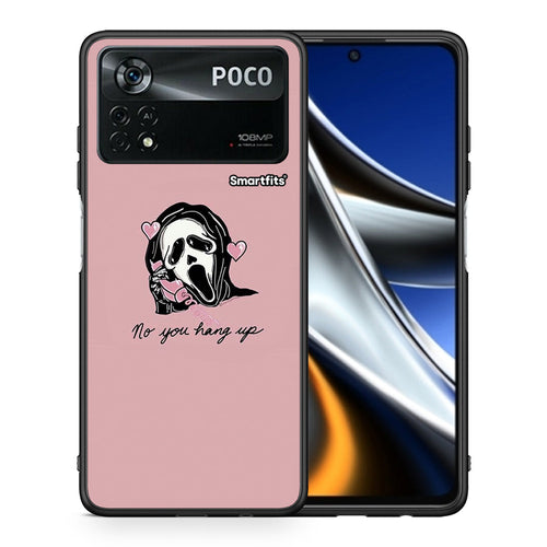 Θήκη Xiaomi Poco X4 Pro 5G Halloween Hang Up από τη Smartfits με σχέδιο στο πίσω μέρος και μαύρο περίβλημα | Xiaomi Poco X4 Pro 5G Halloween Hang Up case with colorful back and black bezels