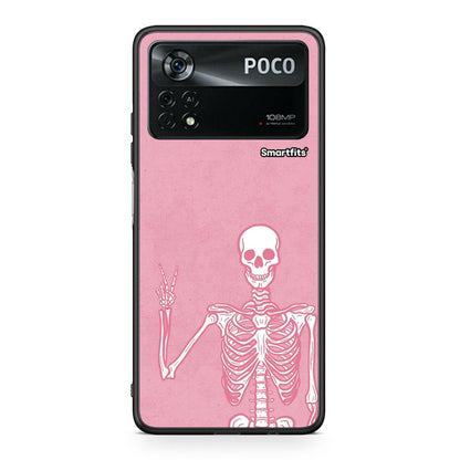 Xiaomi Poco X4 Pro 5G Halloween Motivation Θήκη από τη Smartfits με σχέδιο στο πίσω μέρος και μαύρο περίβλημα | Smartphone case with colorful back and black bezels by Smartfits