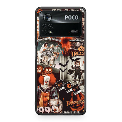 Xiaomi Poco X4 Pro 5G Halloween Spooky Season Θήκη από τη Smartfits με σχέδιο στο πίσω μέρος και μαύρο περίβλημα | Smartphone case with colorful back and black bezels by Smartfits