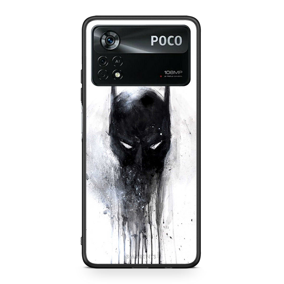 4 - Xiaomi Poco X4 Pro 5G Paint Bat Hero case, cover, bumper