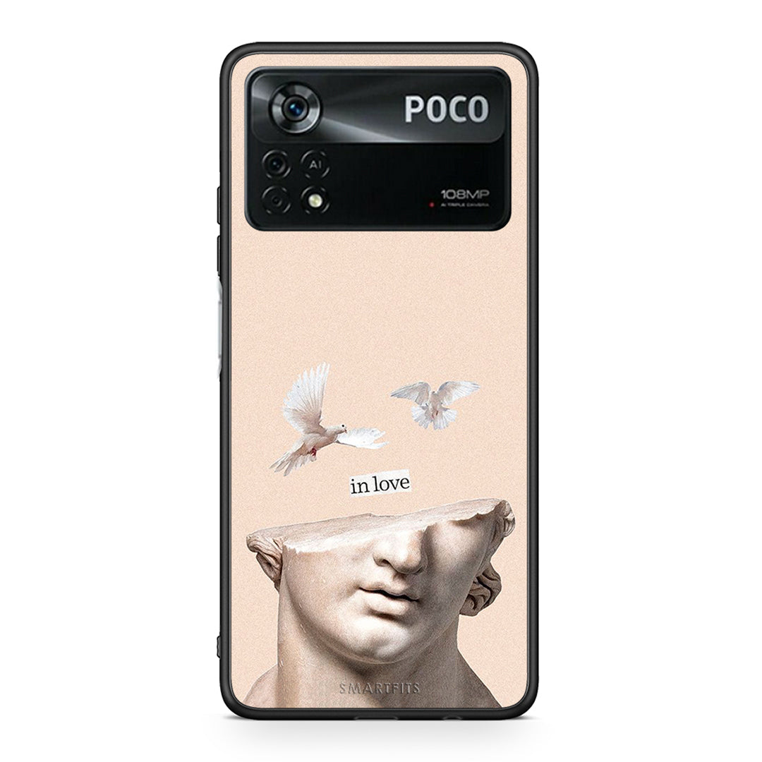 Xiaomi Poco X4 Pro 5G In Love θήκη από τη Smartfits με σχέδιο στο πίσω μέρος και μαύρο περίβλημα | Smartphone case with colorful back and black bezels by Smartfits