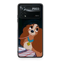 Thumbnail for Xiaomi Poco X4 Pro 5G Lady And Tramp 2 Θήκη Αγίου Βαλεντίνου από τη Smartfits με σχέδιο στο πίσω μέρος και μαύρο περίβλημα | Smartphone case with colorful back and black bezels by Smartfits