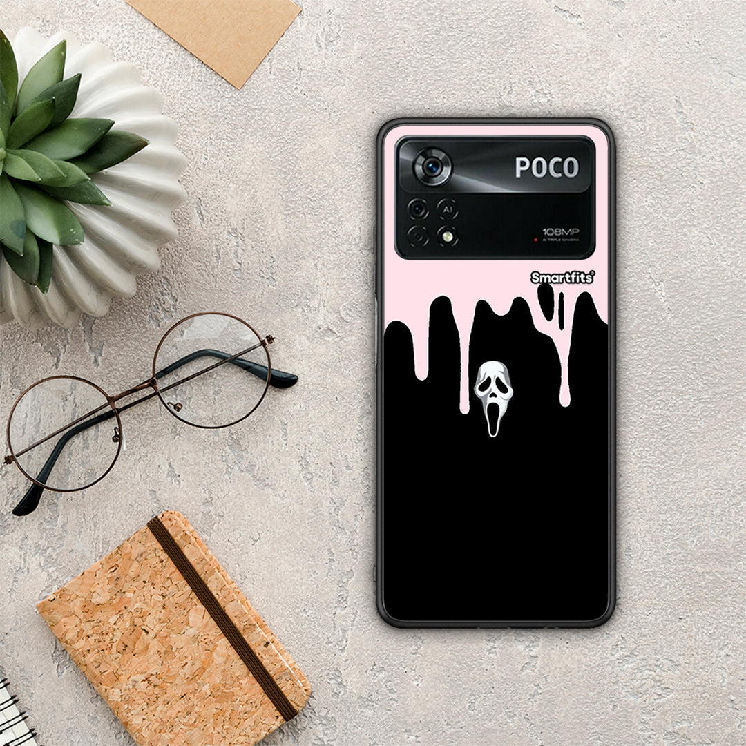 Melting Halloween Mask - Xiaomi Poco X4 Pro 5G θήκη