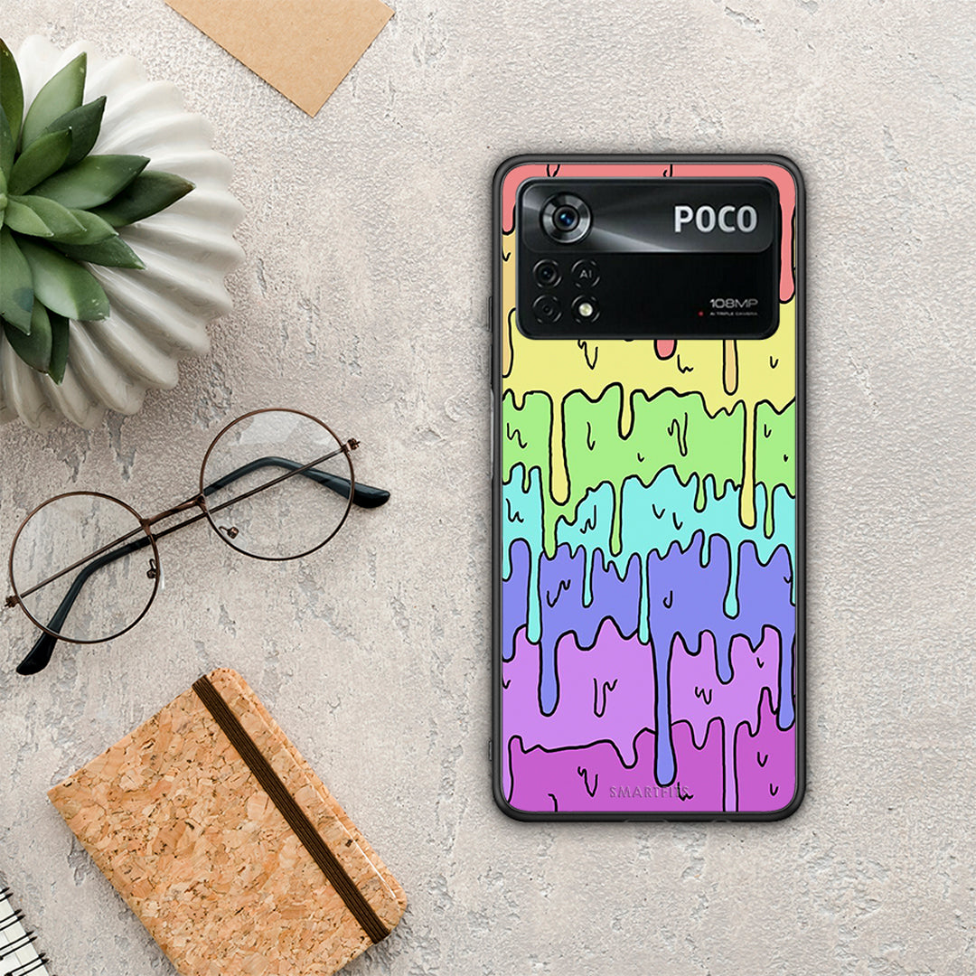 Melting Rainbow - Xiaomi Poco X4 Pro 5G θήκη
