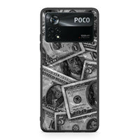 Thumbnail for Xiaomi Poco X4 Pro 5G Money Dollars θήκη από τη Smartfits με σχέδιο στο πίσω μέρος και μαύρο περίβλημα | Smartphone case with colorful back and black bezels by Smartfits