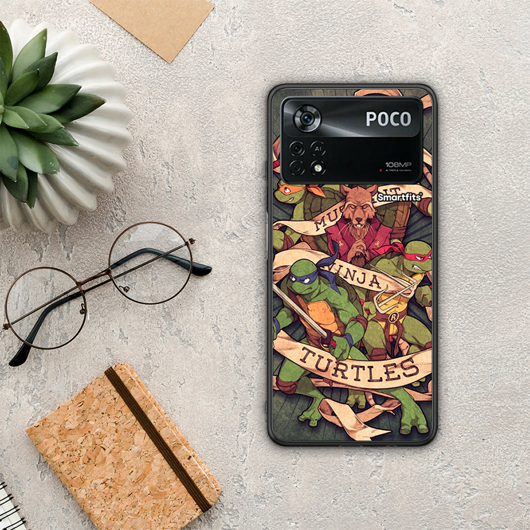 Ninja Turtles - Xiaomi Poco X4 Pro 5G θήκη