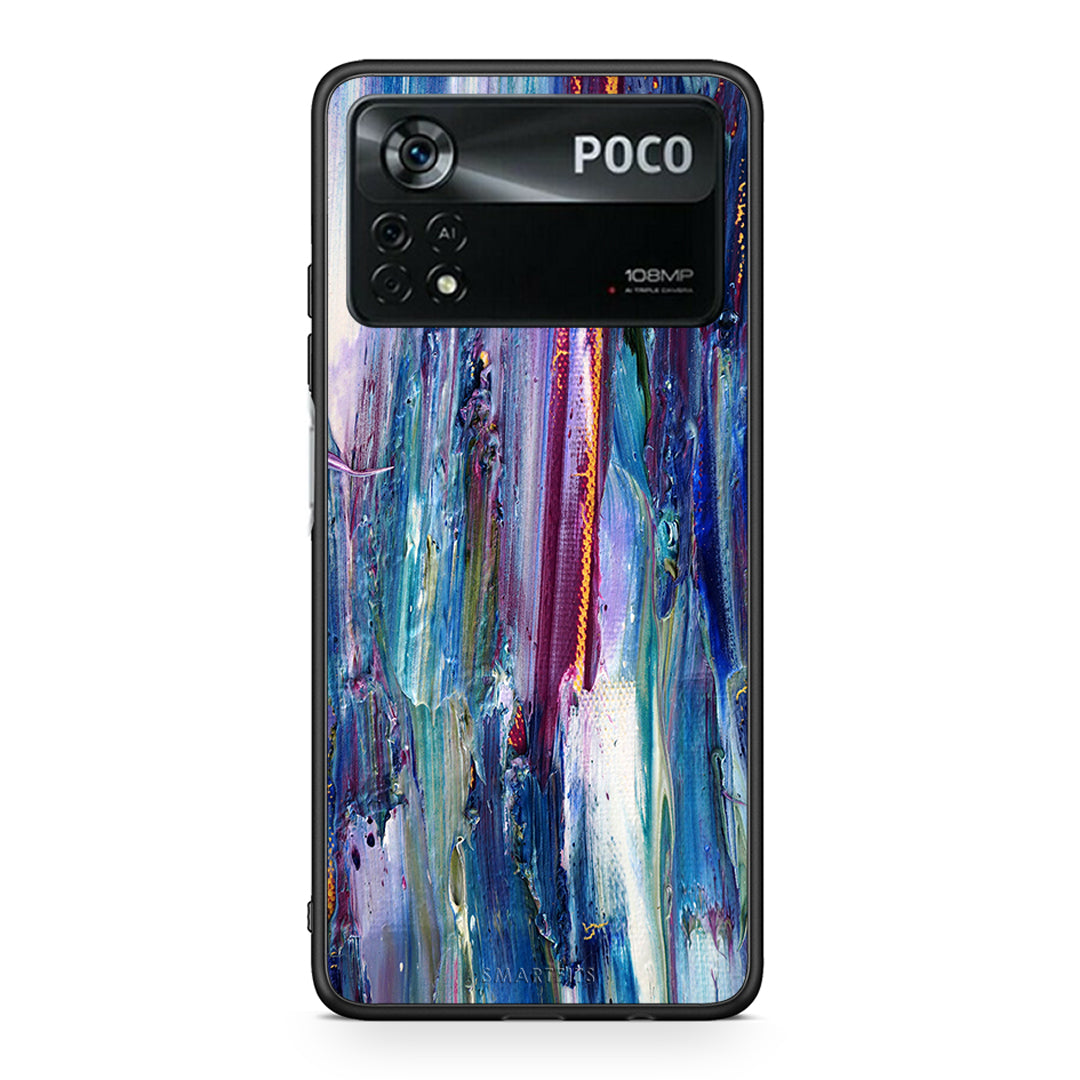 99 - Xiaomi Poco X4 Pro 5G Paint Winter case, cover, bumper