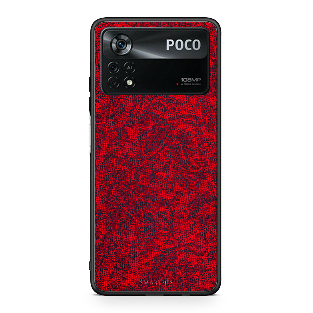 Xiaomi Poco X4 Pro 5G Paisley Cashmere θήκη από τη Smartfits με σχέδιο στο πίσω μέρος και μαύρο περίβλημα | Smartphone case with colorful back and black bezels by Smartfits