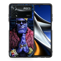 Thumbnail for Θήκη Xiaomi Poco X4 Pro 5G Thanos PopArt από τη Smartfits με σχέδιο στο πίσω μέρος και μαύρο περίβλημα | Xiaomi Poco X4 Pro 5G Thanos PopArt case with colorful back and black bezels