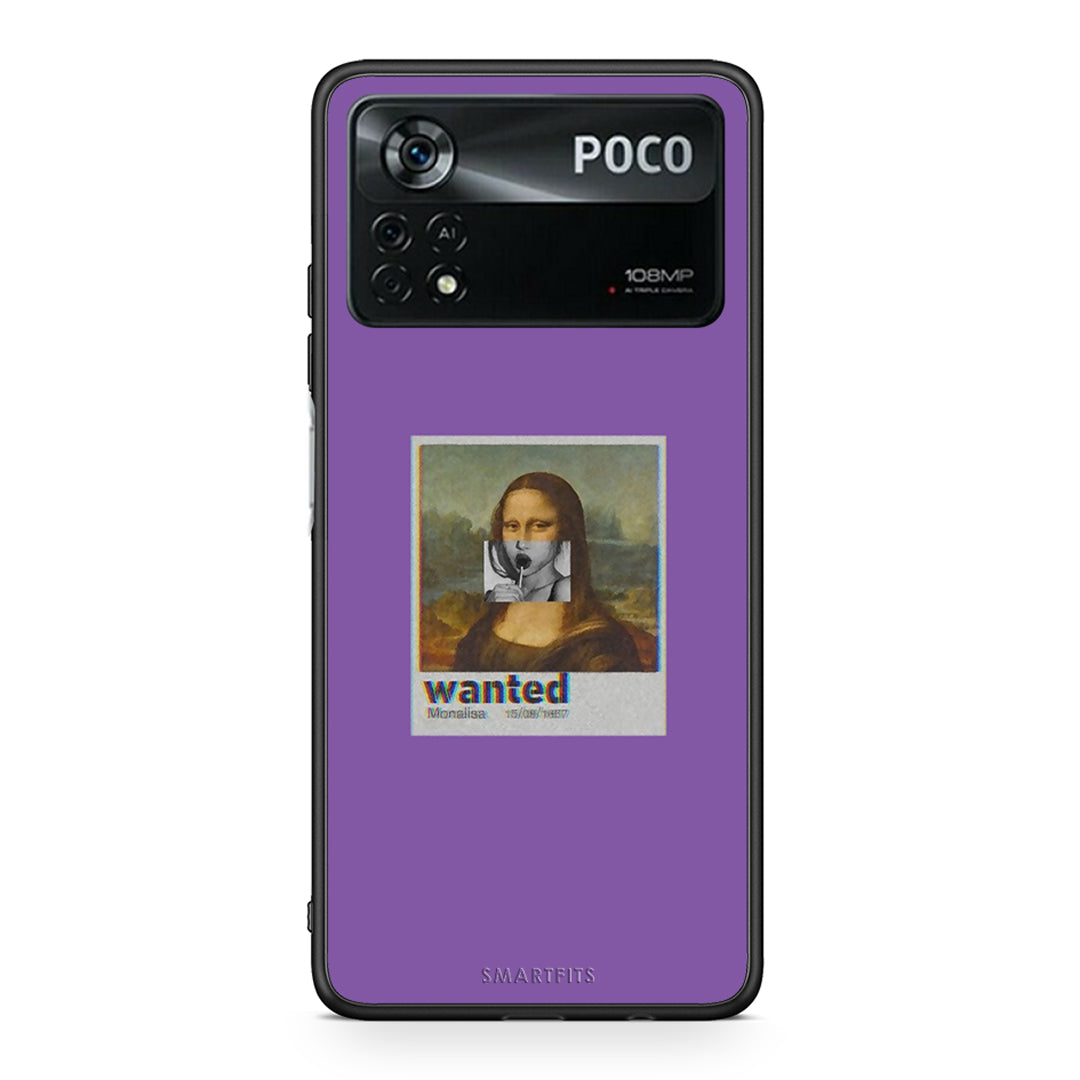 4 - Xiaomi Poco X4 Pro 5G Monalisa Popart case, cover, bumper