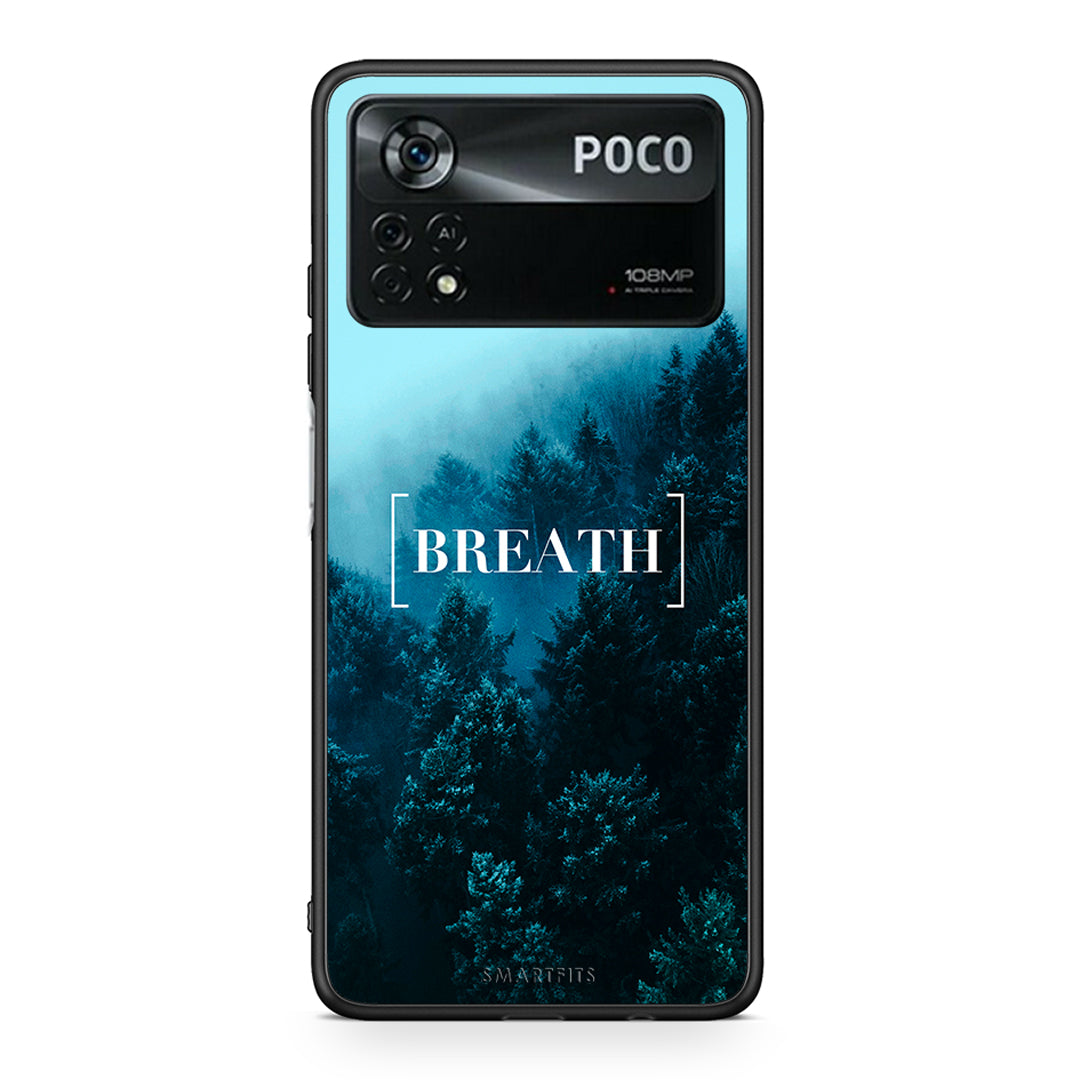 4 - Xiaomi Poco X4 Pro 5G Breath Quote case, cover, bumper