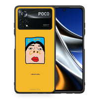 Thumbnail for Θήκη Αγίου Βαλεντίνου Xiaomi Poco X4 Pro 5G So Cool από τη Smartfits με σχέδιο στο πίσω μέρος και μαύρο περίβλημα | Xiaomi Poco X4 Pro 5G So Cool case with colorful back and black bezels