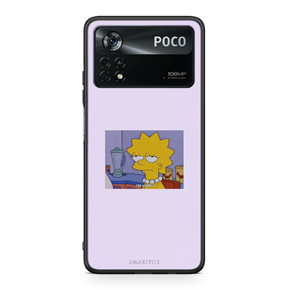 Xiaomi Poco X4 Pro 5G So Happy θήκη από τη Smartfits με σχέδιο στο πίσω μέρος και μαύρο περίβλημα | Smartphone case with colorful back and black bezels by Smartfits