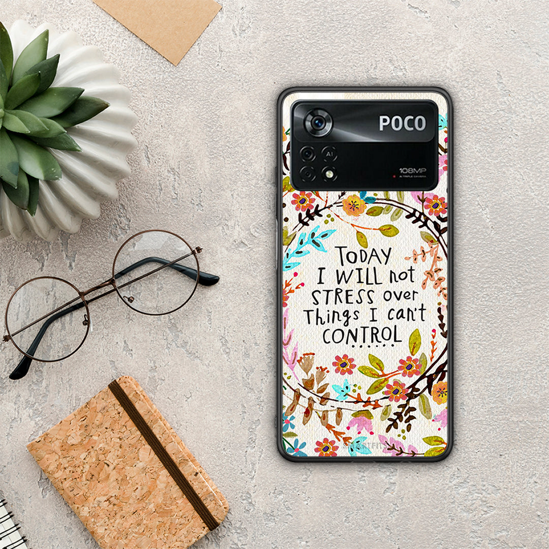 Stress Over - Xiaomi Poco X4 Pro 5G θήκη