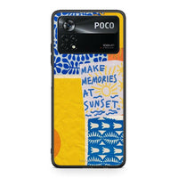 Thumbnail for Xiaomi Poco X4 Pro 5G Sunset Memories Θήκη από τη Smartfits με σχέδιο στο πίσω μέρος και μαύρο περίβλημα | Smartphone case with colorful back and black bezels by Smartfits