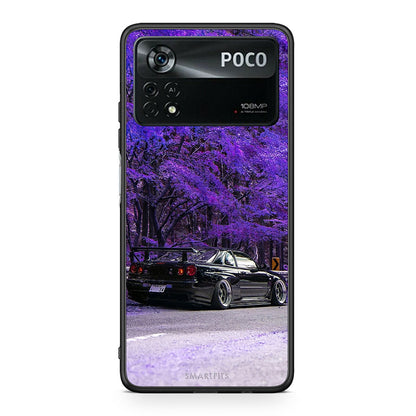 Xiaomi Poco X4 Pro 5G Super Car Θήκη Αγίου Βαλεντίνου από τη Smartfits με σχέδιο στο πίσω μέρος και μαύρο περίβλημα | Smartphone case with colorful back and black bezels by Smartfits