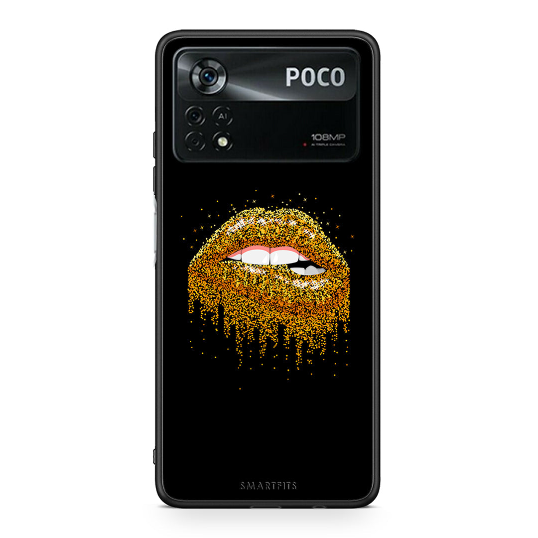 4 - Xiaomi Poco X4 Pro 5G Golden Valentine case, cover, bumper