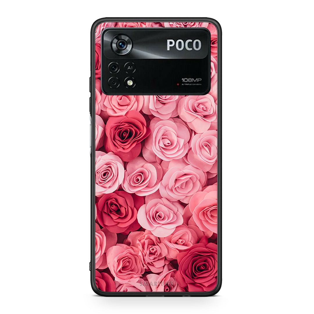 4 - Xiaomi Poco X4 Pro 5G RoseGarden Valentine case, cover, bumper