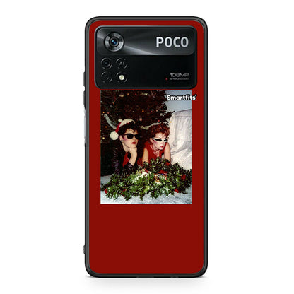 Xiaomi Poco X4 Pro 5G Waiting For Xmas θήκη από τη Smartfits με σχέδιο στο πίσω μέρος και μαύρο περίβλημα | Smartphone case with colorful back and black bezels by Smartfits