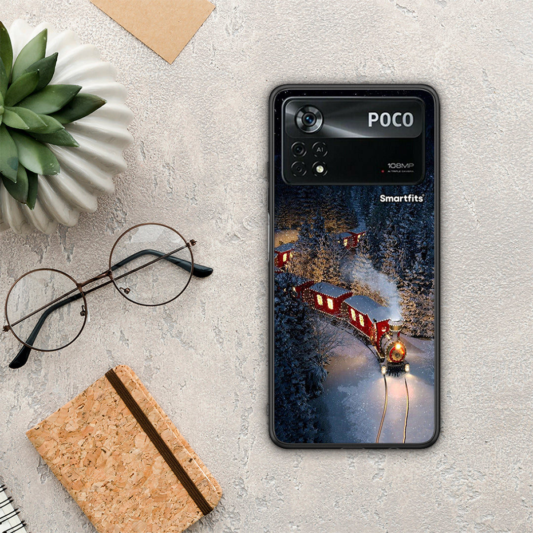 Xmas Train - Xiaomi Poco X4 Pro 5G θήκη