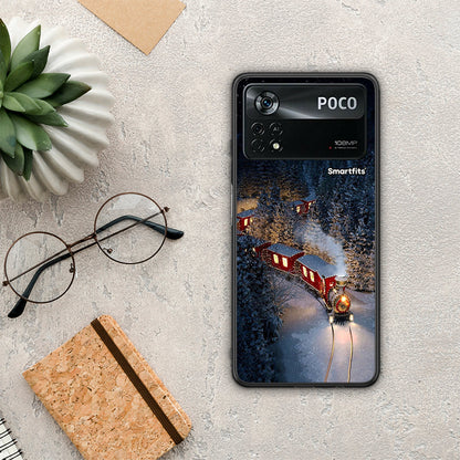 Xmas Train - Xiaomi Poco X4 Pro 5G θήκη