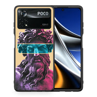 Thumbnail for Θήκη Αγίου Βαλεντίνου Xiaomi Poco X4 Pro 5G Zeus Art από τη Smartfits με σχέδιο στο πίσω μέρος και μαύρο περίβλημα | Xiaomi Poco X4 Pro 5G Zeus Art case with colorful back and black bezels