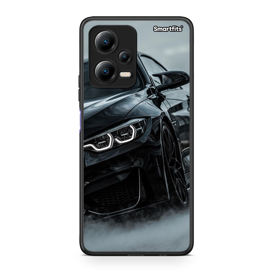 Θήκη Xiaomi Poco X5 5G Dual Black BMW από τη Smartfits με σχέδιο στο πίσω μέρος και μαύρο περίβλημα | Xiaomi Poco X5 5G Dual Black BMW Case with Colorful Back and Black Bezels