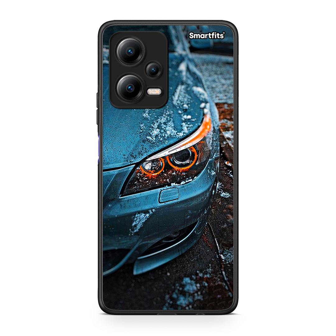 Θήκη Xiaomi Poco X5 5G Dual Bmw E60 από τη Smartfits με σχέδιο στο πίσω μέρος και μαύρο περίβλημα | Xiaomi Poco X5 5G Dual Bmw E60 Case with Colorful Back and Black Bezels