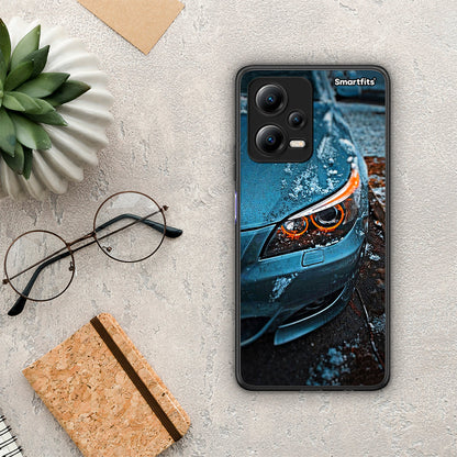 Θήκη Xiaomi Poco X5 5G Dual Bmw E60 από τη Smartfits με σχέδιο στο πίσω μέρος και μαύρο περίβλημα | Xiaomi Poco X5 5G Dual Bmw E60 Case with Colorful Back and Black Bezels