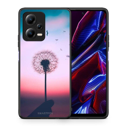 Θήκη Xiaomi Poco X5 5G Dual Boho Wish από τη Smartfits με σχέδιο στο πίσω μέρος και μαύρο περίβλημα | Xiaomi Poco X5 5G Dual Boho Wish Case with Colorful Back and Black Bezels