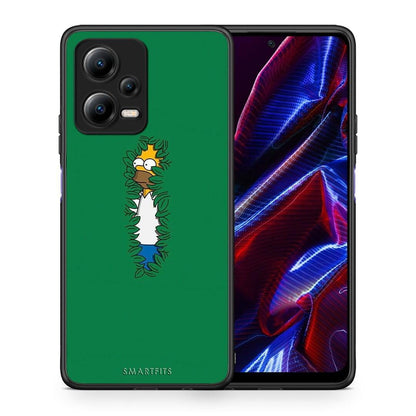 Θήκη Xiaomi Poco X5 5G Dual Bush Man από τη Smartfits με σχέδιο στο πίσω μέρος και μαύρο περίβλημα | Xiaomi Poco X5 5G Dual Bush Man Case with Colorful Back and Black Bezels