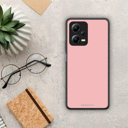 Θήκη Xiaomi Poco X5 5G Dual Color Nude από τη Smartfits με σχέδιο στο πίσω μέρος και μαύρο περίβλημα | Xiaomi Poco X5 5G Dual Color Nude Case with Colorful Back and Black Bezels