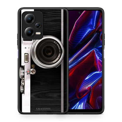 Θήκη Xiaomi Poco X5 5G Dual Emily In Paris από τη Smartfits με σχέδιο στο πίσω μέρος και μαύρο περίβλημα | Xiaomi Poco X5 5G Dual Emily In Paris Case with Colorful Back and Black Bezels