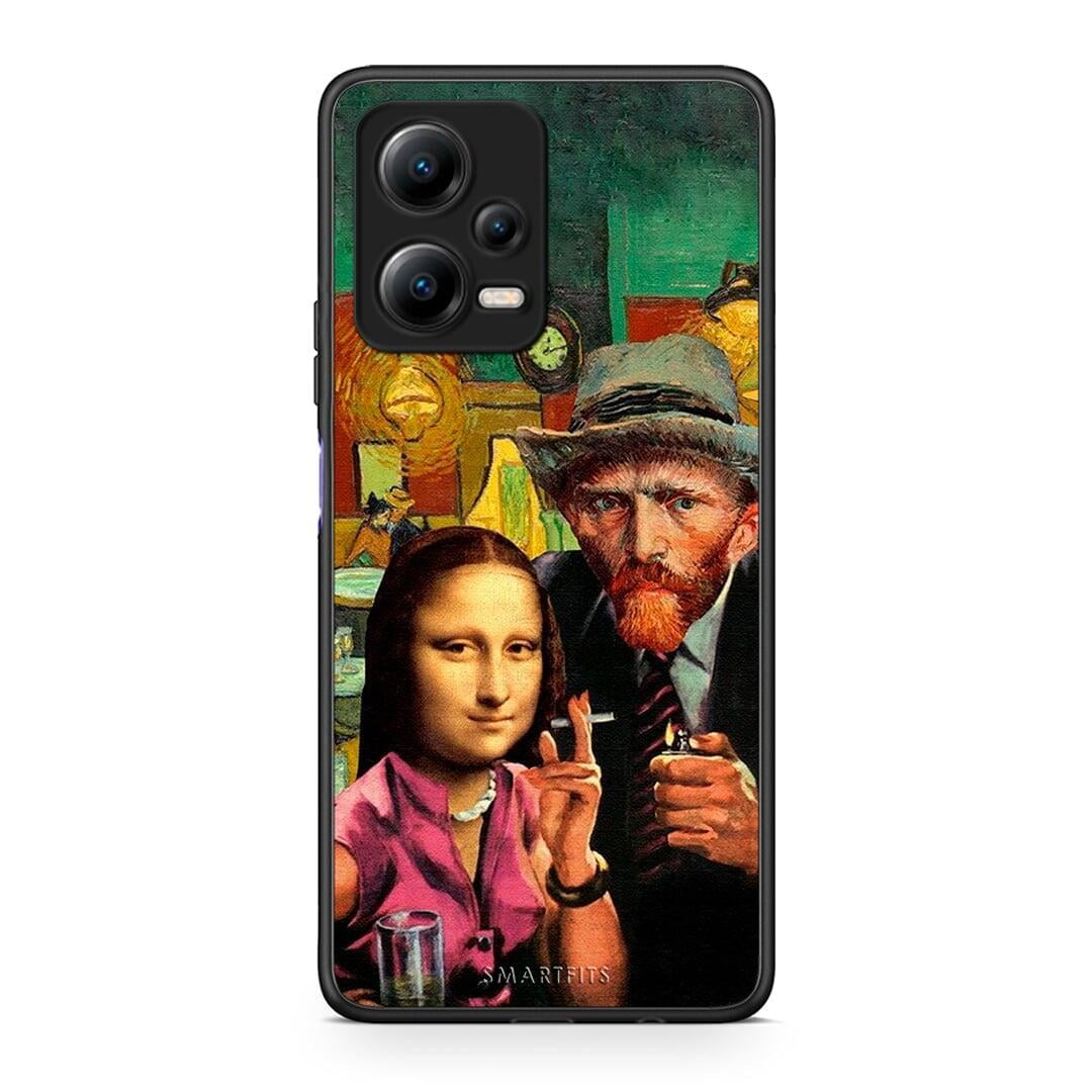 Θήκη Xiaomi Poco X5 5G Dual Funny Art από τη Smartfits με σχέδιο στο πίσω μέρος και μαύρο περίβλημα | Xiaomi Poco X5 5G Dual Funny Art Case with Colorful Back and Black Bezels